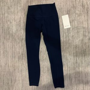 Brand New Wunder Under HR Tight 28” Navy Blue Lululemon Leggings